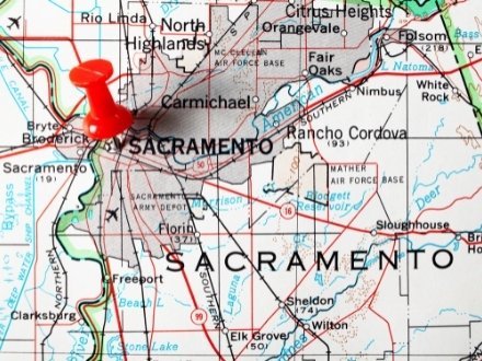 Sacramento Map